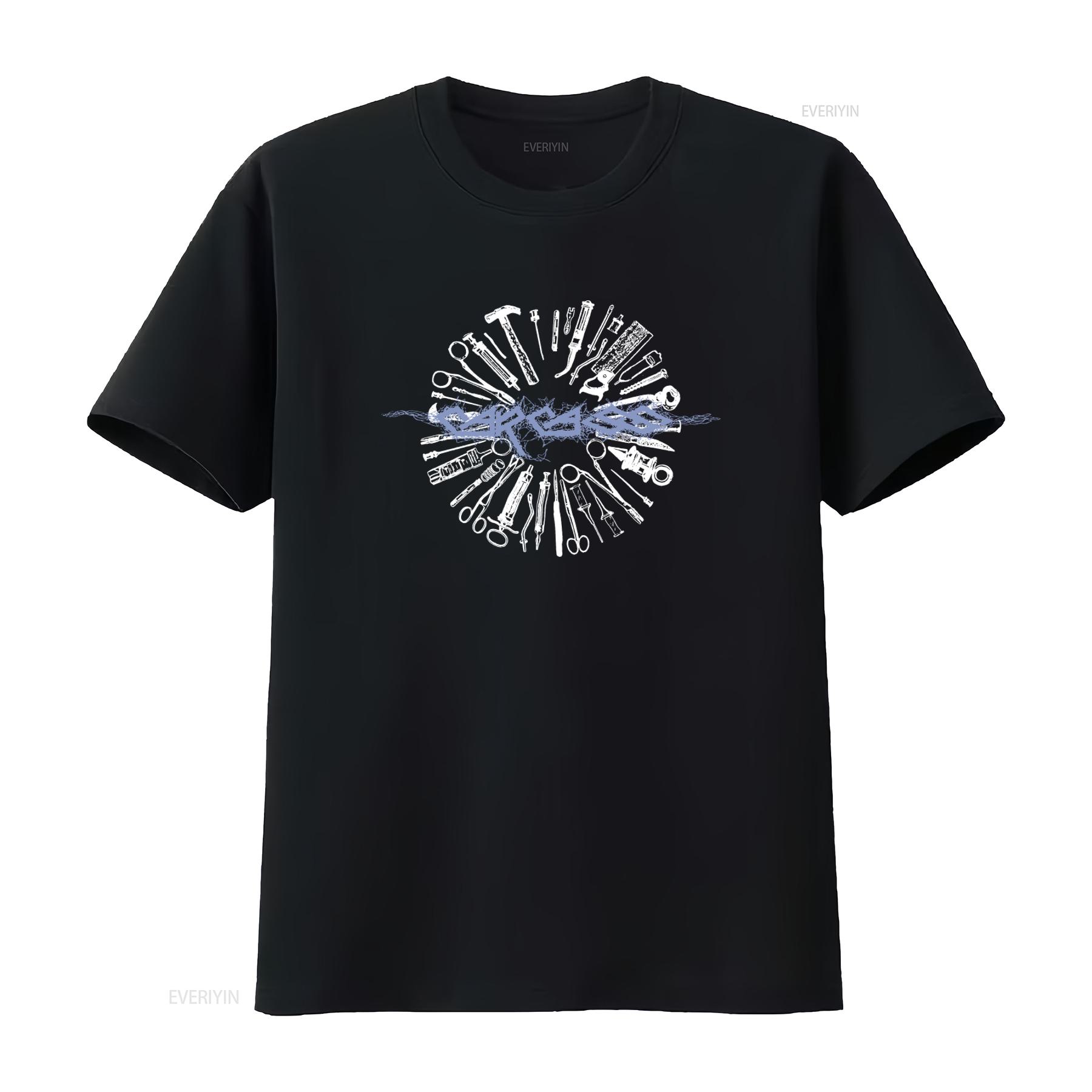 Carcass British Extreme Metal Band Tools Pattern T Shirt for Fashion vintage Washed fashion Breathable homme Stretched 4XL
Carcass British Extreme Metal Band Tools Pattern T Shirt for Fashion vintage Washed fashion Breathable homme Stretched 4XL