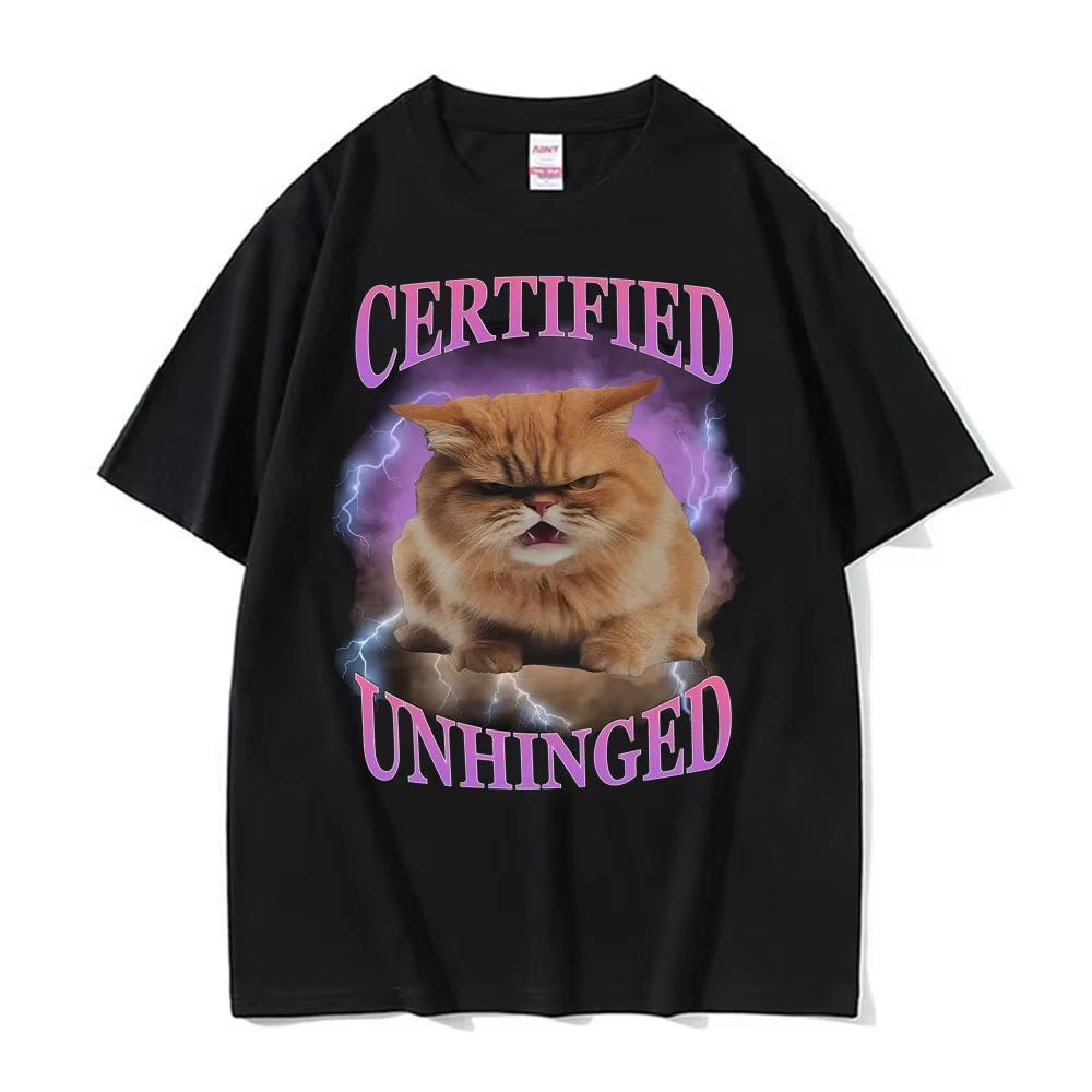 Certified Unhinged Funny Cat Meme T Shirts Men Women s Summer Trending Short Sleeve T Shirt Casual 100% Cotton Oversized T-shirt S разноцветный
Certified Unhinged Funny Cat Meme T Shirts Men Women s Summer Trending Short Sleeve T Shirt Casual 100% Cotton Oversized T-shirt S разноцветный