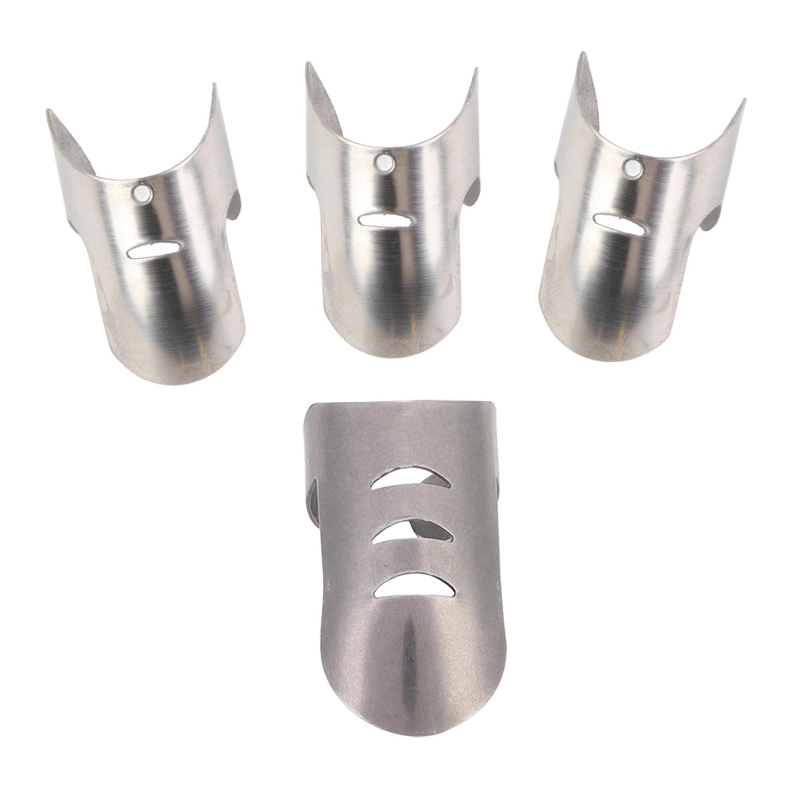 4pcs Professional Stainless Steel Safe Slicing Finger Guard Cooking Tool Finger Protector
4pcs Professional Stainless Steel Safe Slicing Finger Guard Cooking Tool Finger Protector
