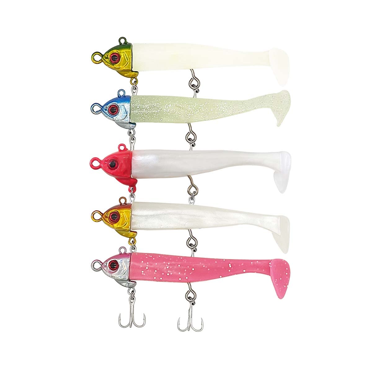 Orludo Fishing Gear Vibration Jig Head 27g 5 Color Set Worm Flounder Game for Sea Bass, Margochi, Hairtail, and Blue Fish JiggingShore Jigging (27g)
Orludo Fishing Gear Vibration Jig Head 27g 5 Color Set Worm Flounder Game for Sea Bass, Margochi, Hairtail, and Blue Fish JiggingShore Jigging (27g)