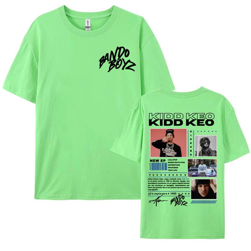 Rapper Kidd Keo Bando Boyz Tour Merch Tee Shirt Mens Women Harajuku Hip Hop Punk Street Tshirt Casual Cotton Oversized T Shirt 3XL
Rapper Kidd Keo Bando Boyz Tour Merch Tee Shirt Mens Women Harajuku Hip Hop Punk Street Tshirt Casual Cotton Oversized T Shirt 3XL