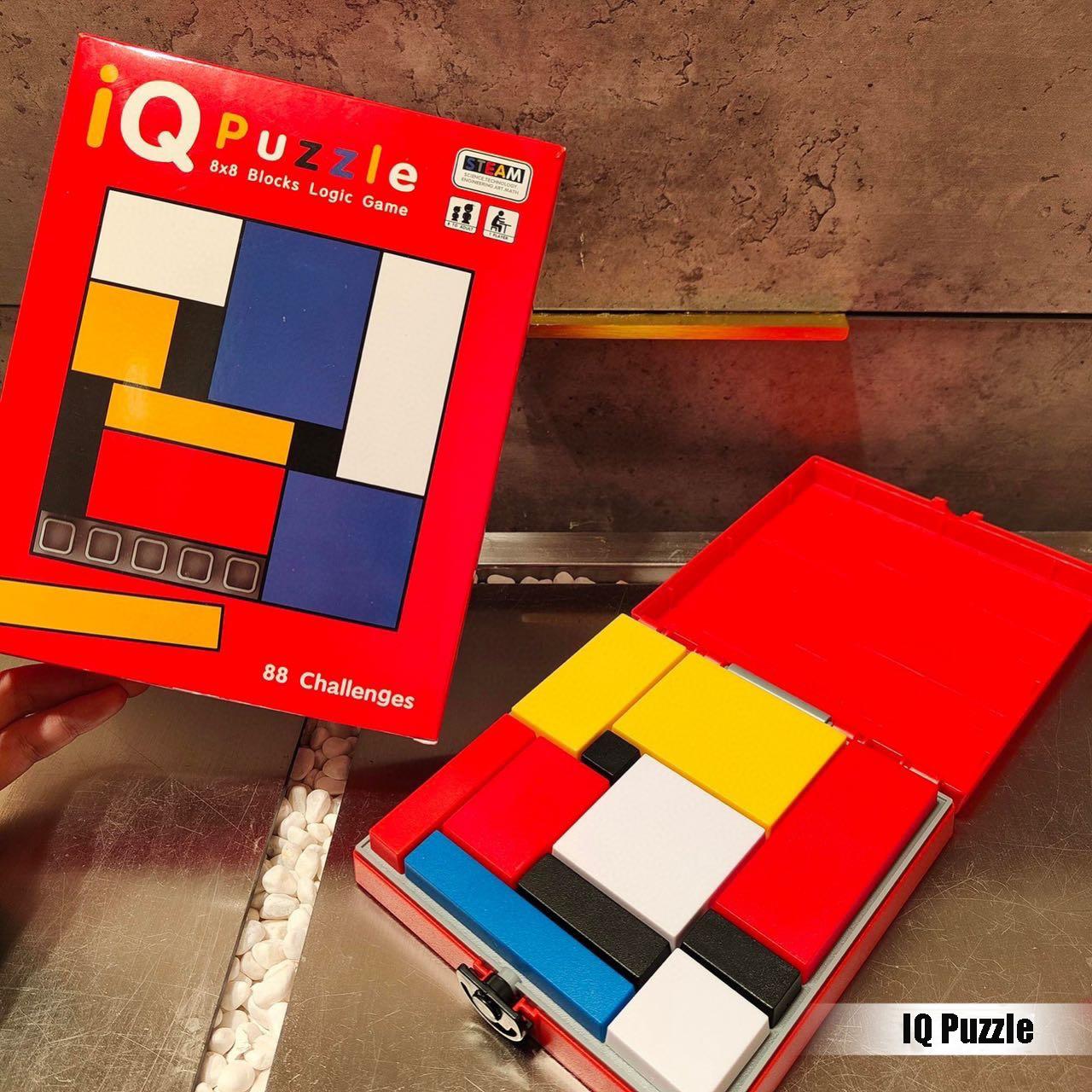 88 Challenges IQ Puzzle Building Blocks - Cognitive Skills Brain Training Game Mondrian Blocks Educational Toy for Kids
88 Challenges IQ Puzzle Building Blocks - Cognitive Skills Brain Training Game Mondrian Blocks Educational Toy for Kids