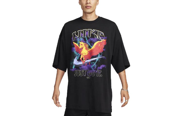 Nike T Shirts Men s Black Crew Neck Moderate Straight Fit FJ1089-010 M
Nike T Shirts Men s Black Crew Neck Moderate Straight Fit FJ1089-010 M