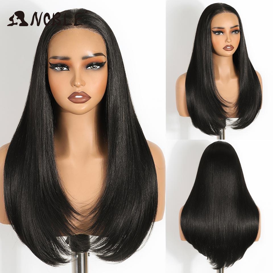 24 Ombre Brown Blonde Highlight Synthetic Lace Front Wig 9x6 Pre-Plucked Glueless Heat Resistant Straight Layered Wig For Women (as the picture,150%&24inches&Lace Front)
24 Ombre Brown Blonde Highlight Synthetic Lace Front Wig 9x6 Pre-Plucked Glueless Heat Resistant Straight Layered Wig For Women (as the picture,150%&24inches&Lace Front)