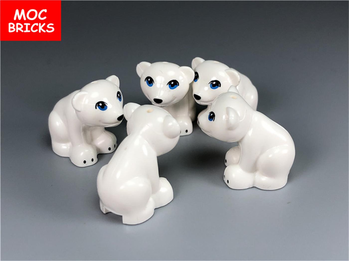 MOC Bricks Ice ocean animals polar bear Building Blocks Assembled Toys For Children Educational Gifts
MOC Bricks Ice ocean animals polar bear Building Blocks Assembled Toys For Children Educational Gifts