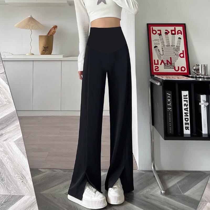 2025 Spring/Autumn Maternity Slit Casual Plus Size Wide Leg Pants 2XL чёрный
2025 Spring/Autumn Maternity Slit Casual Plus Size Wide Leg Pants 2XL чёрный