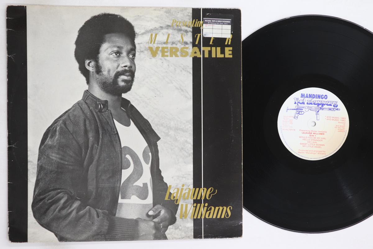 LP Record LAJAUNE WILLIAMS - Presenting Mister Versatile MAHLP001 MANDINGO HOT ST 1983 UK Reggae, Ska & Dub Used
LP Record LAJAUNE WILLIAMS - Presenting Mister Versatile MAHLP001 MANDINGO HOT ST 1983 UK Reggae, Ska & Dub Used