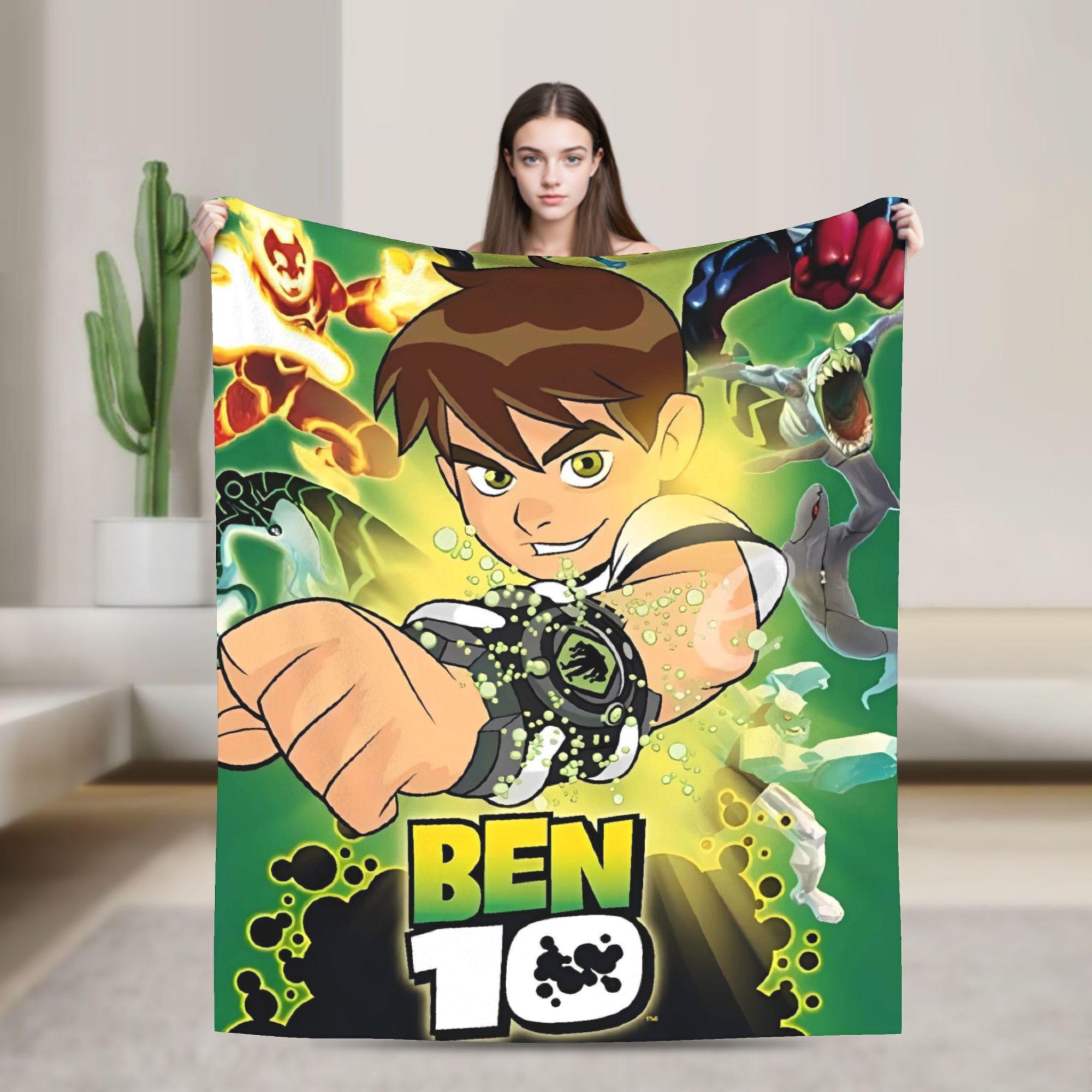 Пледи Ben 10 Зі світом прибульців Теплі М які Новинка Плюшевий Плед Для Студентів Дивана Ліжка Фланелева Постільна Простирадло Покривало на Ліжко 30x40in
Пледи Ben 10 Зі світом прибульців Теплі М які Новинка Плюшевий Плед Для Студентів Дивана Ліжка Фланелева Постільна Простирадло Покривало на Ліжко 30x40in