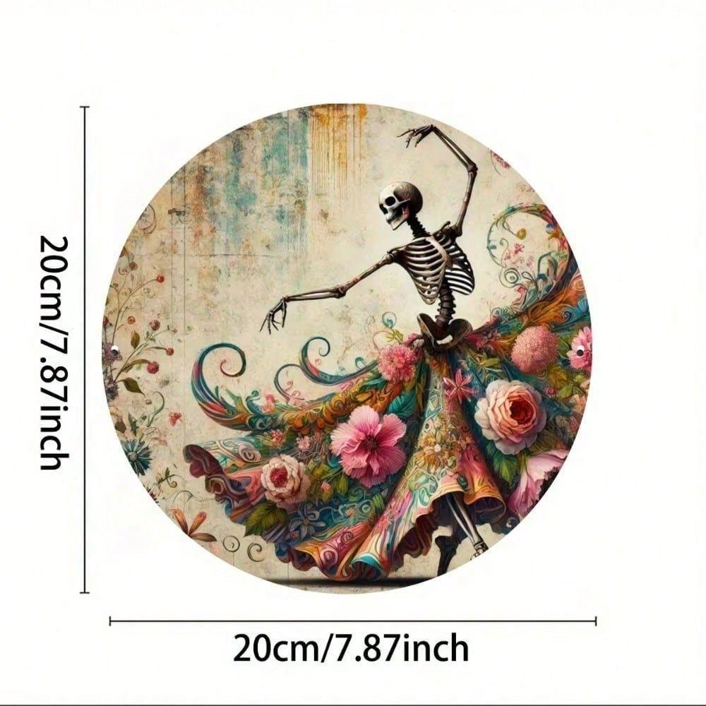 Metal Sign Princess Skeleton Round Vintage Bar Wall Decor
Metal Sign Princess Skeleton Round Vintage Bar Wall Decor