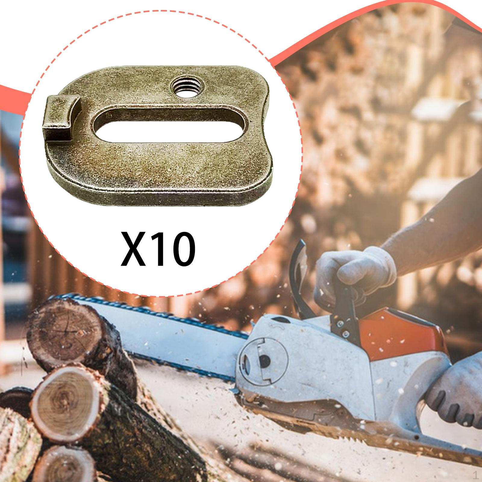 10 Pieces Adjusting Base for Chainsaws Tightener 3521187001 Repair Professional Metal Chain Saw
10 Pieces Adjusting Base for Chainsaws Tightener 3521187001 Repair Professional Metal Chain Saw