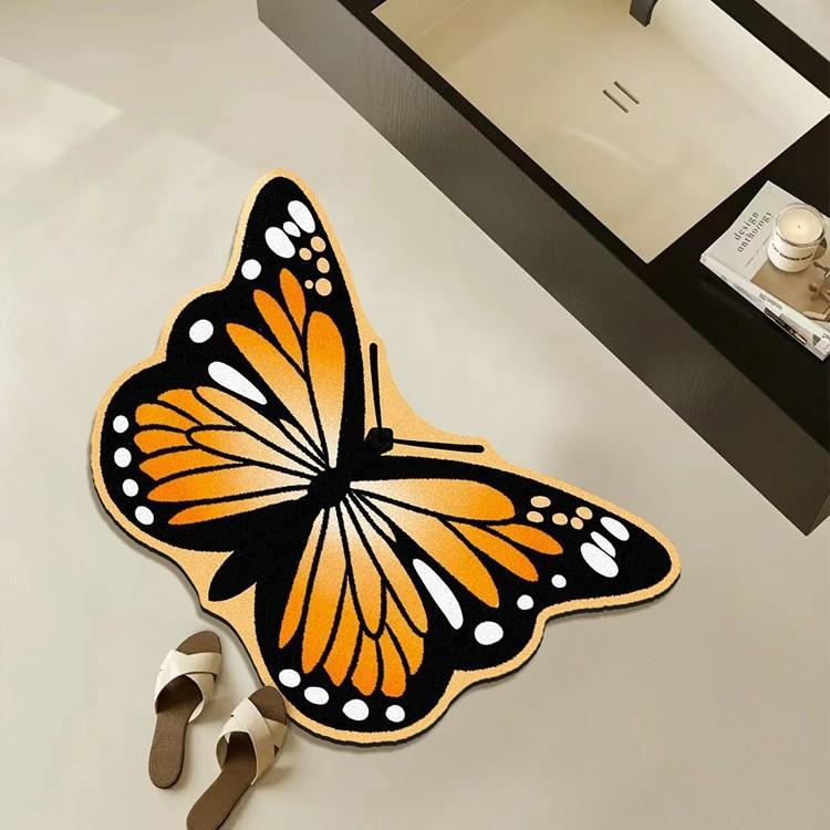 National Wind Butterfly Diatom Mud Toilet Cushion Bathroom Sink Moisture-wicking Foot Mat Toilet Entry Quick Dry Floor Mat 40 * 60CM
National Wind Butterfly Diatom Mud Toilet Cushion Bathroom Sink Moisture-wicking Foot Mat Toilet Entry Quick Dry Floor Mat 40 * 60CM