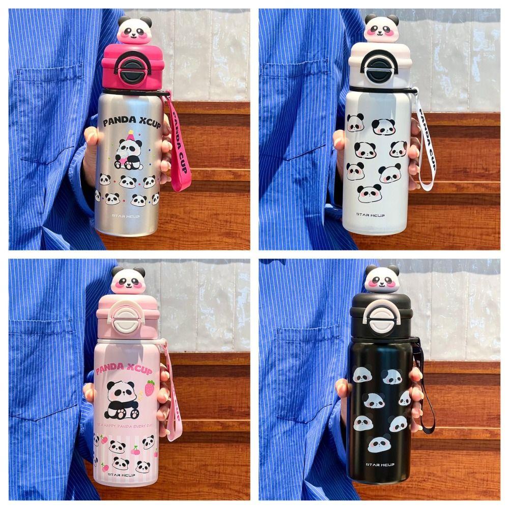 Многоразовая симпатичная термобутылка для воды большой емкости для питьевой воды Спорт на открытом воздухе чёрный 
Многоразовая симпатичная термобутылка для воды большой емкости для питьевой воды Спорт на открытом воздухе чёрный