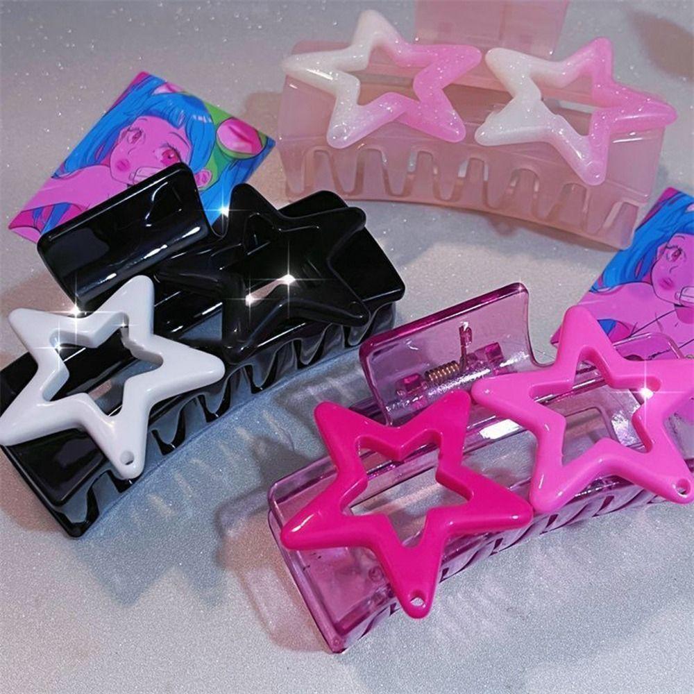 Lolita Hairpin Female Hair Accessories Star Hair Clip Korean Style Headwear Pentagram Hair Claw
Lolita Hairpin Female Hair Accessories Star Hair Clip Korean Style Headwear Pentagram Hair Claw