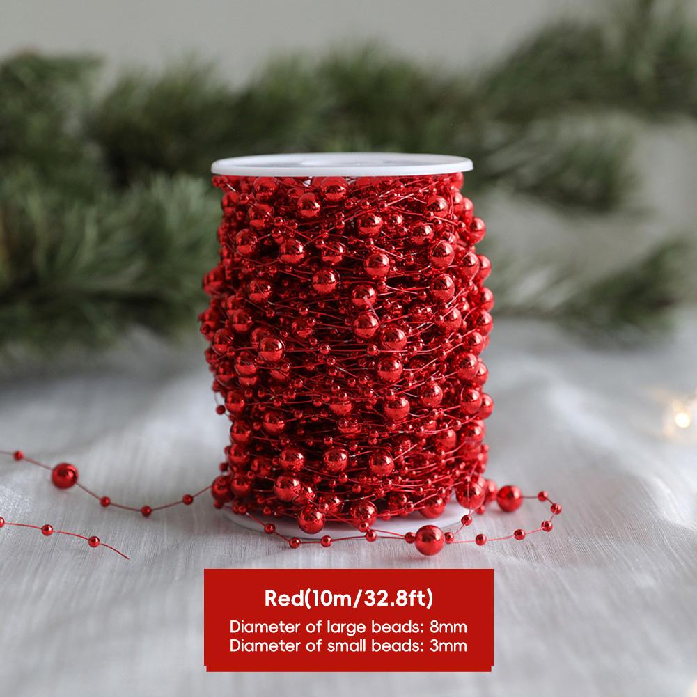 10 м Рождественская гирлянда Цепь Бусины Нить из бусин Подвеска на рождественскую елку Витрина магазина Домашний праздничный рождественский декор
10 м Рождественская гирлянда Цепь Бусины Нить из бусин Подвеска на рождественскую елку Витрина магазина Домашний праздничный рождественский декор