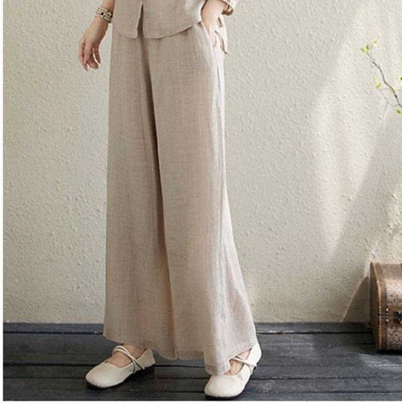 Весенне-летний вышитый комплект рубашки и свободных брюк из хлопка и льна для женщин среднего/пожилого возраста M (Recommended 80-100 jin)
Весенне-летний вышитый комплект рубашки и свободных брюк из хлопка и льна для женщин среднего/пожилого возраста M (Recommended 80-100 jin)