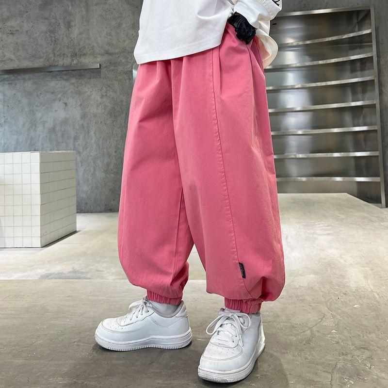 Брюки для мальчиков и девочек Детские повседневные брюки Модные повседневные Весенне-осенние Свободные брюки-фонарики Модные 150
Брюки для мальчиков и девочек Детские повседневные брюки Модные повседневные Весенне-осенние Свободные брюки-фонарики Модные 150