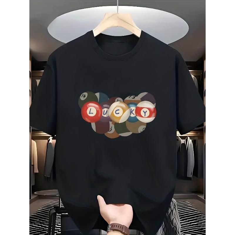 A Round-Neck Short-Sleeve Men S T-Shirt.The Overall Design Is Infused with The Fun of Billiards ,Stylish And Versatile Trendy Print 4XL чорний
A Round-Neck Short-Sleeve Men S T-Shirt.The Overall Design Is Infused with The Fun of Billiards ,Stylish And Versatile Trendy Print 4XL чорний