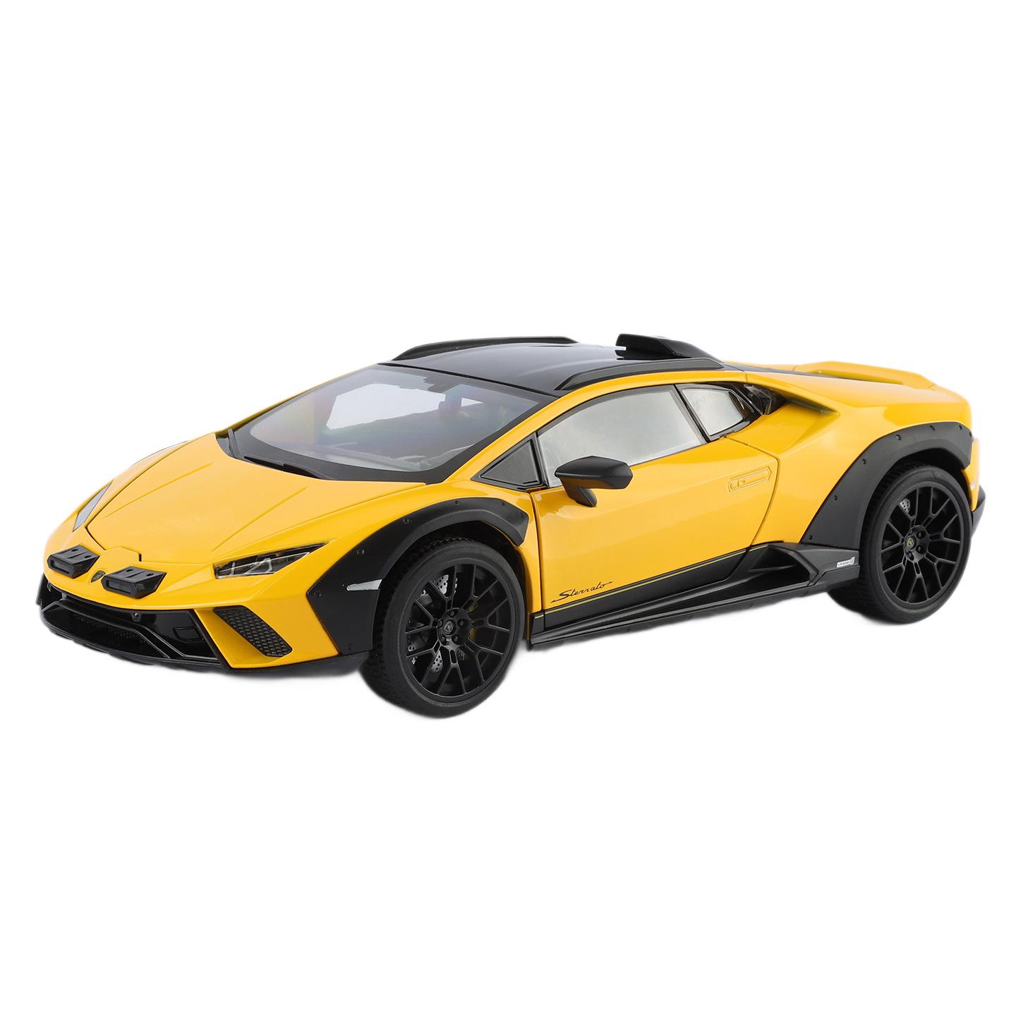 1/18 Lamborghini Huracan Sterrato Alloy Super Sports Car Model Diecast Metal Racing Vehicles Car Model Sound Light Kids Toy Gift жовтий
1/18 Lamborghini Huracan Sterrato Alloy Super Sports Car Model Diecast Metal Racing Vehicles Car Model Sound Light Kids Toy Gift жовтий