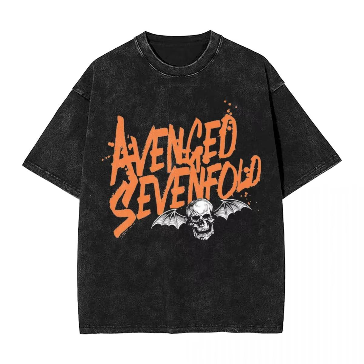 Washed T Shirt Avenged Sevenfold Hip Hop Vintage T-Shirts Street Streetwear Short Sleeve Graphic Tops Men Women S
Washed T Shirt Avenged Sevenfold Hip Hop Vintage T-Shirts Street Streetwear Short Sleeve Graphic Tops Men Women S