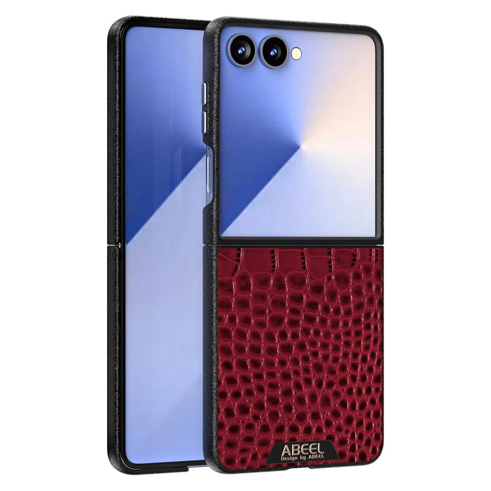 ABEEL For Samsung Galaxy Z Flip7 5G Magnetic Case Crocodile Texture Micro-Embossing Back Cover
ABEEL For Samsung Galaxy Z Flip7 5G Magnetic Case Crocodile Texture Micro-Embossing Back Cover