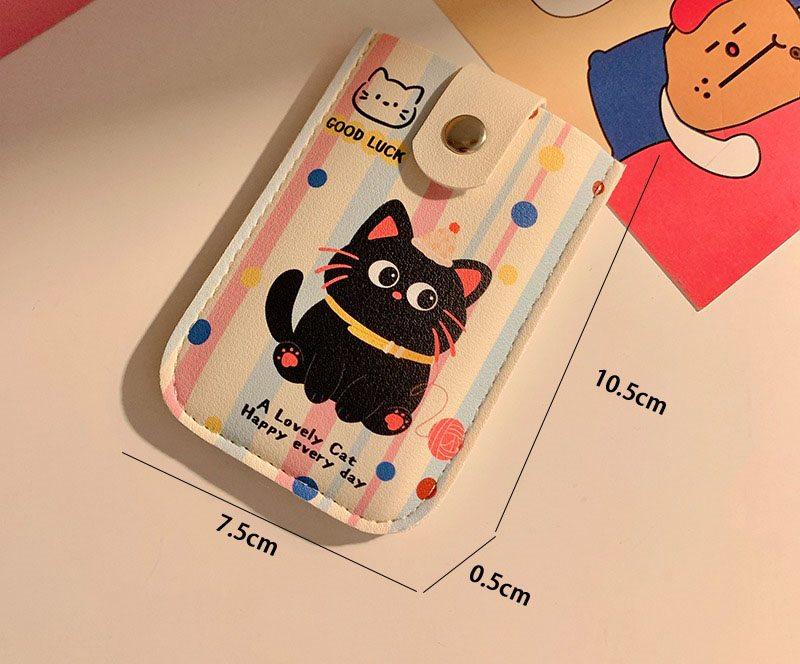 1pcs Cute pull-out card bag ultra-thin and compact female anti magnetic student cartoon ID card storage bag card holder
1pcs Cute pull-out card bag ultra-thin and compact female anti magnetic student cartoon ID card storage bag card holder