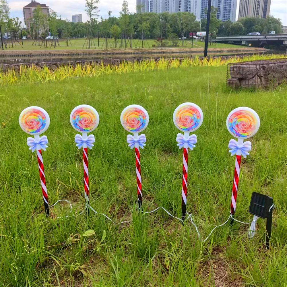 5pcs Solar Lawn Lights Outdoor Christmas Bow Lollipop LED Light Garden Decoration Waterproof Landscape Lights Balcony 603 5 pieces in one розовый
5pcs Solar Lawn Lights Outdoor Christmas Bow Lollipop LED Light Garden Decoration Waterproof Landscape Lights Balcony 603 5 pieces in one розовый