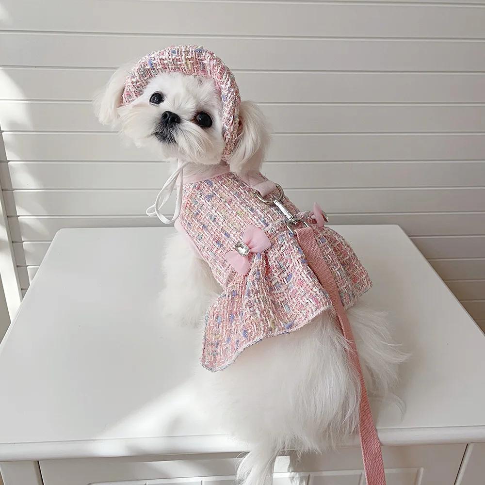 Принцесса одежда для собак Tweed Pet Chest Strap Милое платье с бантом из жемчуга Чихуахуа Бишон Милая юбка для собак Роскошный жилет для щенков Принцесса Футболка
Принцесса одежда для собак Tweed Pet Chest Strap Милое платье с бантом из жемчуга Чихуахуа Бишон Милая юбка для собак Роскошный жилет для щенков Принцесса Футболка