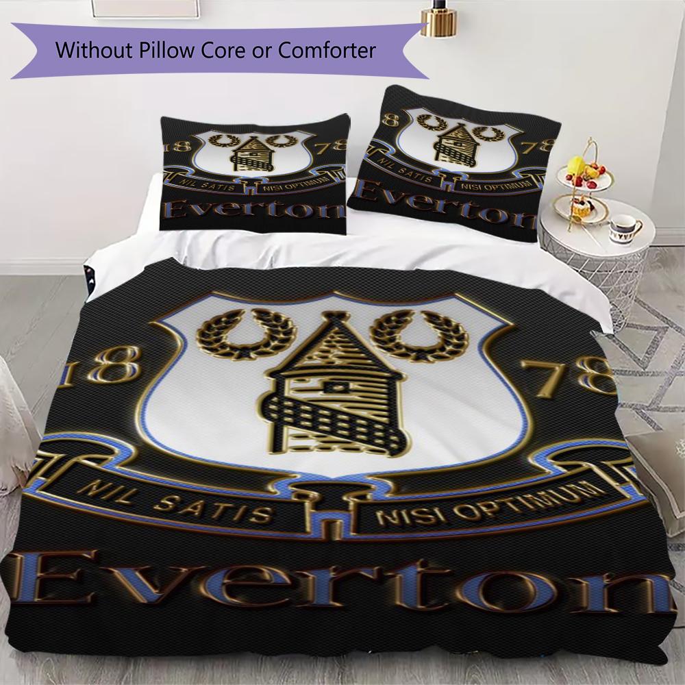 Everton FC Pattern Bedding uilt Set uilt Cover Pillowcase Home Decoration Birthday Gift (1 * duvet cover + 2 * pillowcase without core)41 155x200cm
Everton FC Pattern Bedding uilt Set uilt Cover Pillowcase Home Decoration Birthday Gift (1 * duvet cover + 2 * pillowcase without core)41 155x200cm
