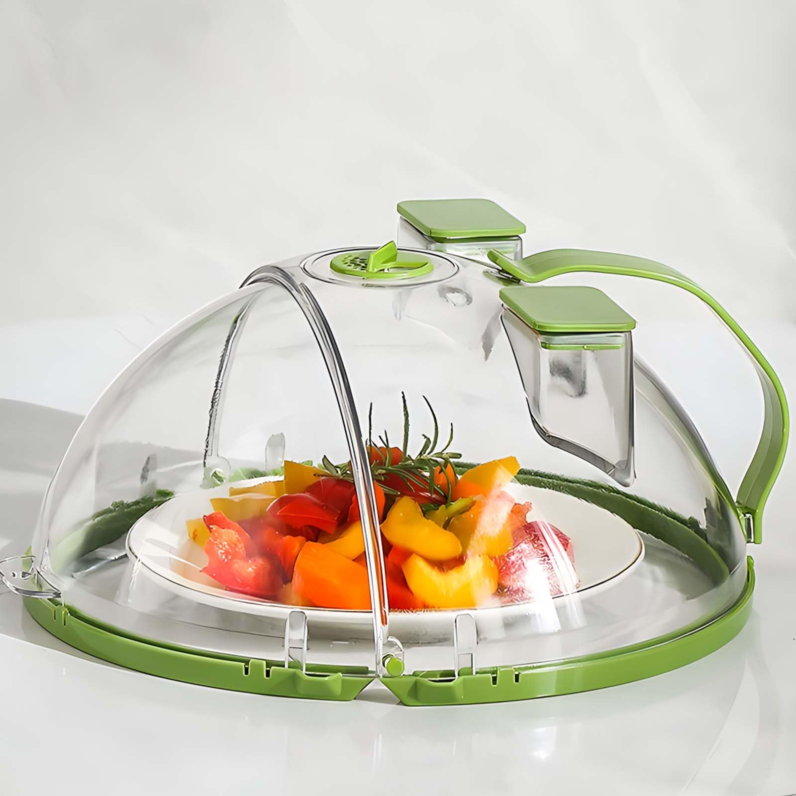 Microwave Splatter Cover with Dual Water Steamer Clear Microwave Plate Cover Lid Dish Bowl Cover Type A
Microwave Splatter Cover with Dual Water Steamer Clear Microwave Plate Cover Lid Dish Bowl Cover Type A