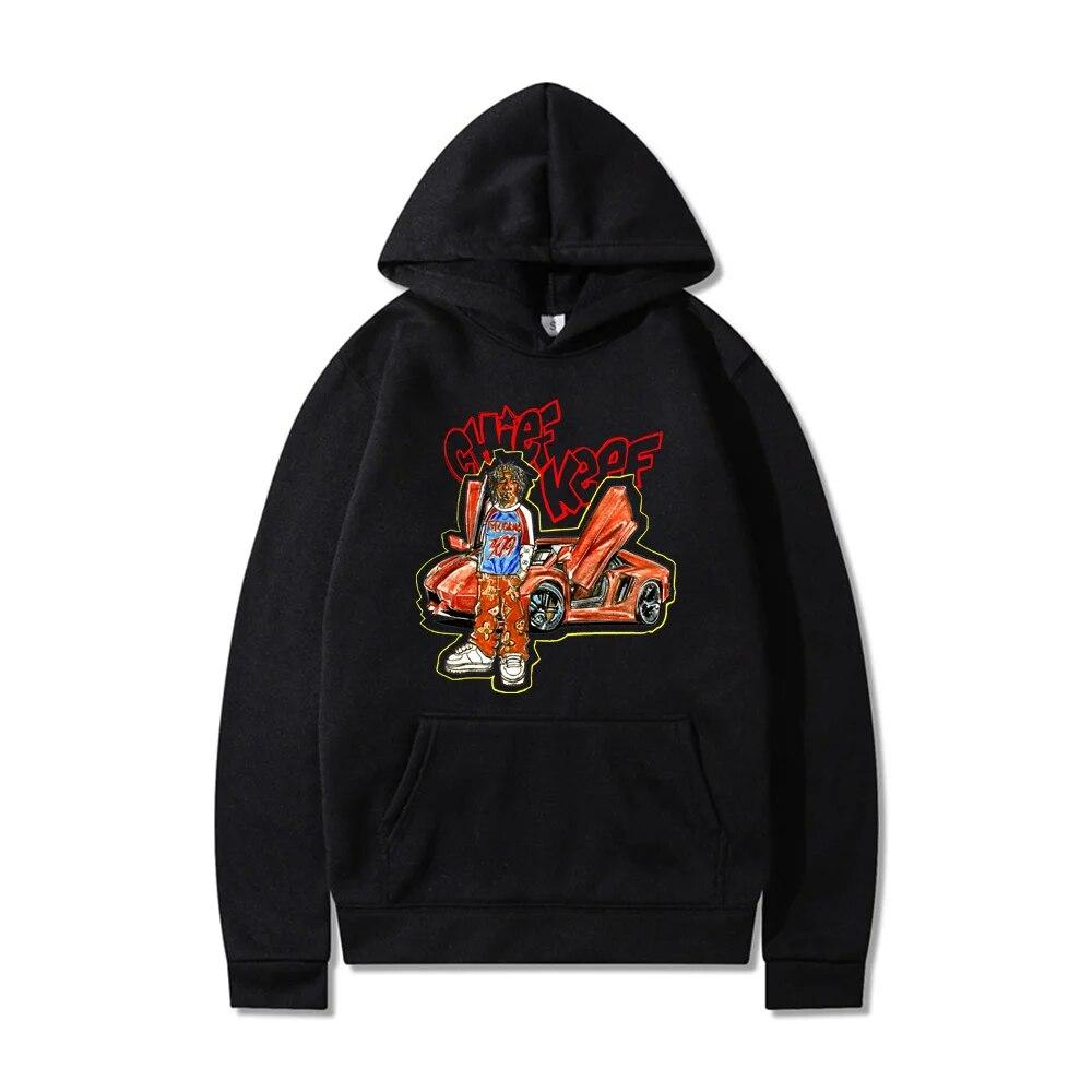 Chief Keef-Sudadera con capucha de terciopelo para hombre, стильная одежда Харадзюку, холодная одежда, марка моды, Хип-Хоп, Унисекс Унисекс
Chief Keef-Sudadera con capucha de terciopelo para hombre, стильная одежда Харадзюку, холодная одежда, марка моды, Хип-Хоп, Унисекс Унисекс