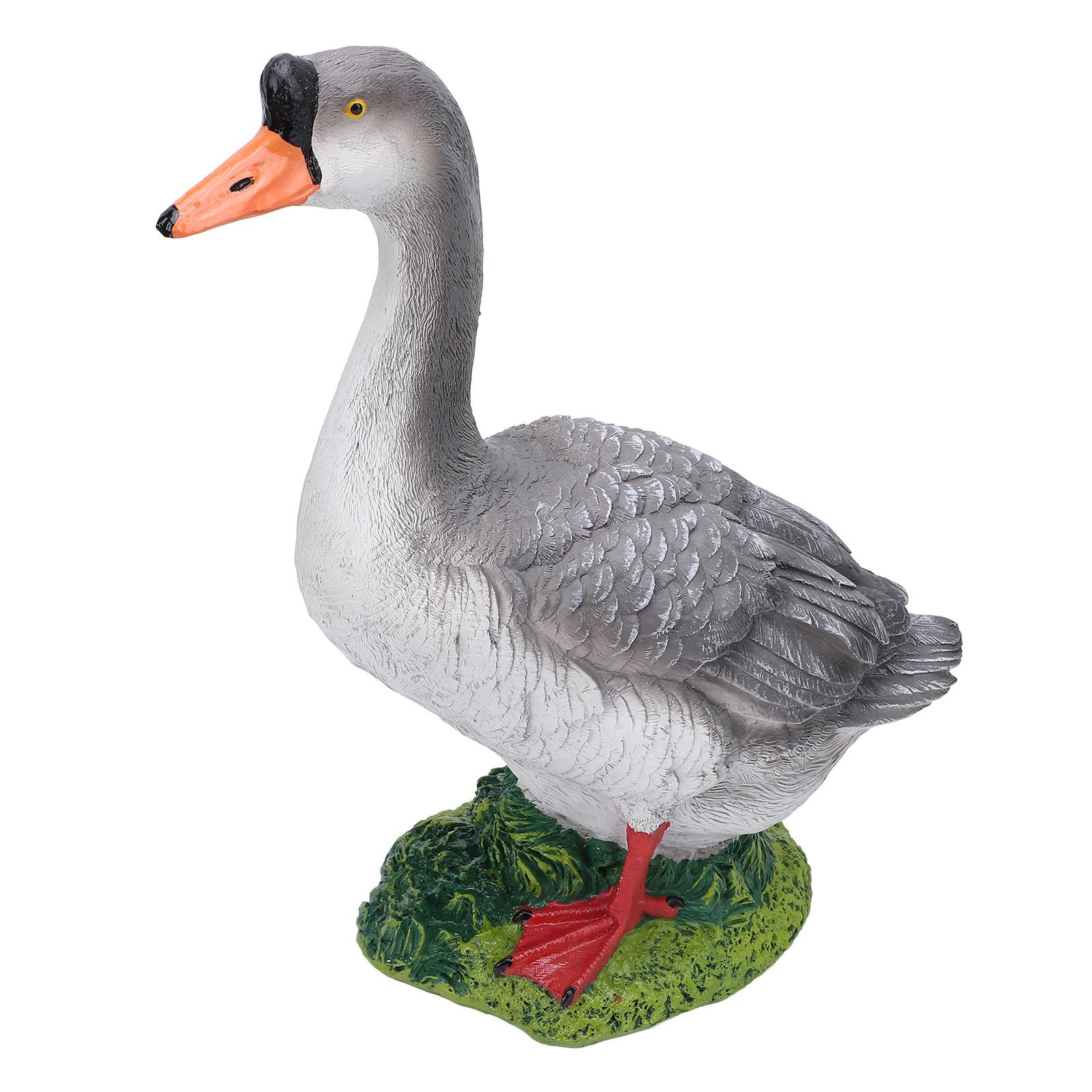 Goose Garden Statue Cute Resin Goose Sculpture for Flowerbed Fountain Balcony Courtyard
Goose Garden Statue Cute Resin Goose Sculpture for Flowerbed Fountain Balcony Courtyard