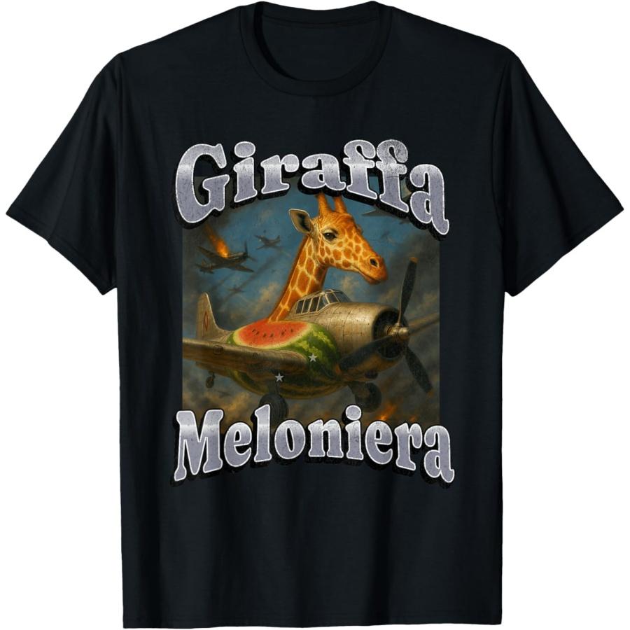 Giraffa Meloniera Funny Italian Brainrot Meme Graphic T-Shirt(3) XXXXXL чорний
Giraffa Meloniera Funny Italian Brainrot Meme Graphic T-Shirt(3) XXXXXL чорний