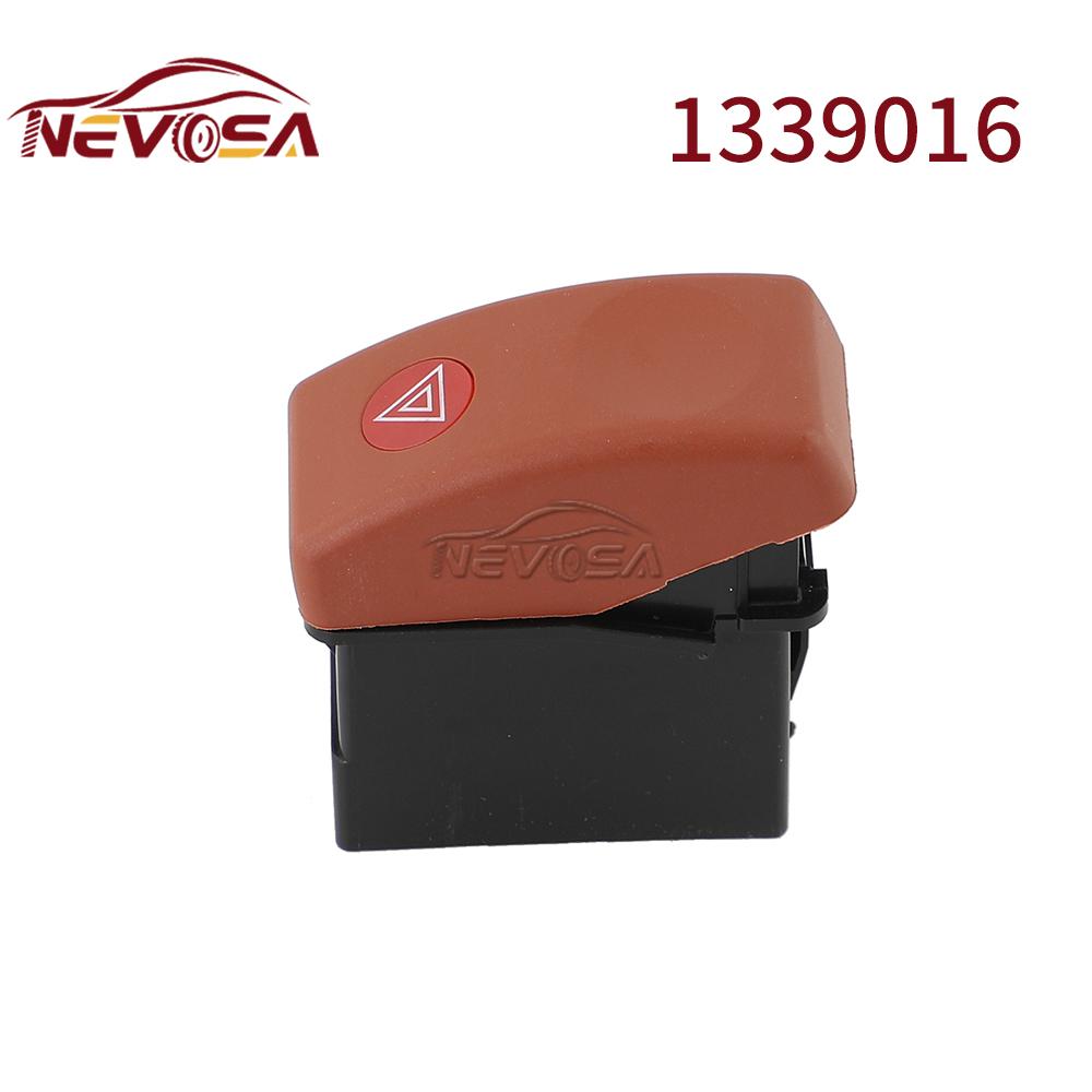 NEVOSA For DAF XF Hazard Light Switch Electrical System Switch 1319793 1333287 1339016 Panel Switch 1339016
NEVOSA For DAF XF Hazard Light Switch Electrical System Switch 1319793 1333287 1339016 Panel Switch 1339016