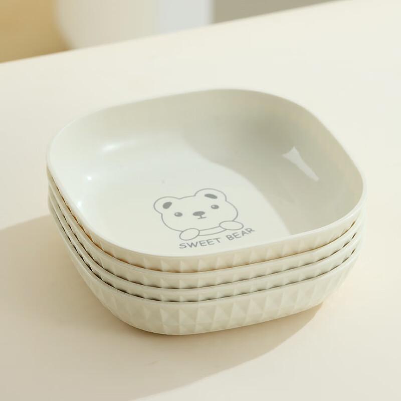 Cute Bear Ceramic Square Snack Plate Set
Cute Bear Ceramic Square Snack Plate Set