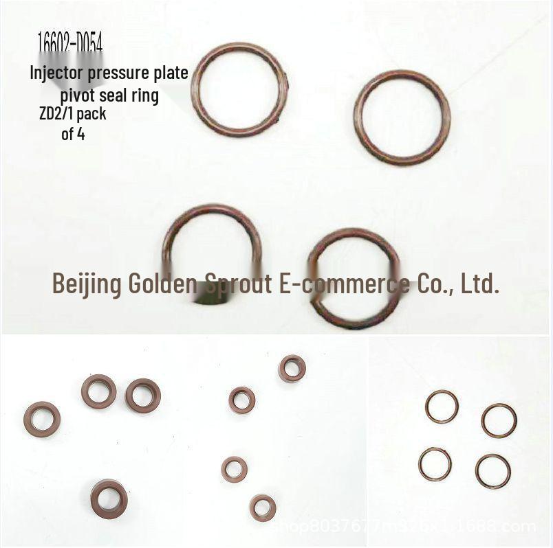 16602-D054 Injector Pressure Plate Pivot Seal Ring for Nissan ZD25 (4-Pack) Neutral Size
16602-D054 Injector Pressure Plate Pivot Seal Ring for Nissan ZD25 (4-Pack) Neutral Size