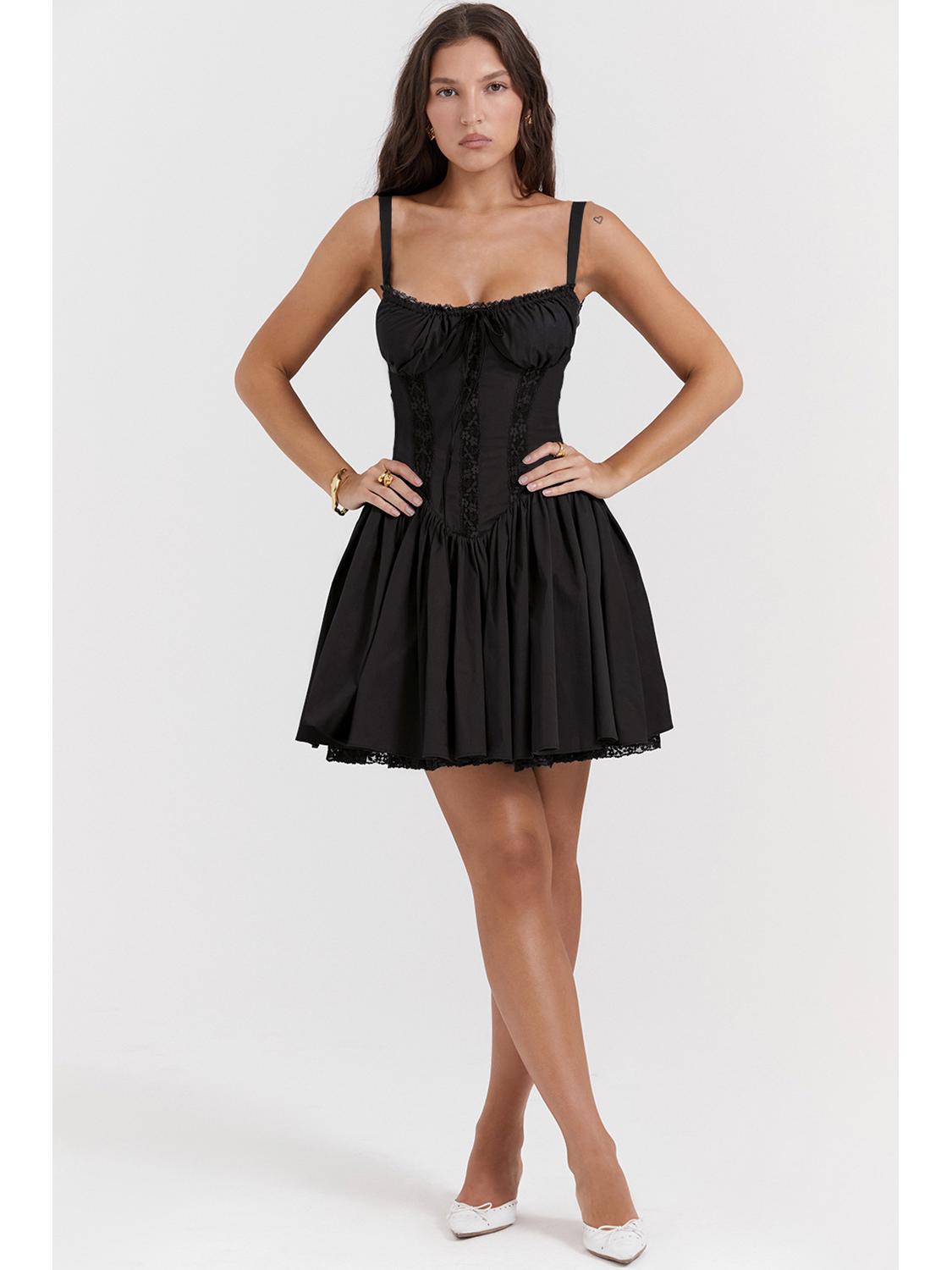 Весна/Лето 2025 Европейское и Американское Женское Мини-платье с Кружевной Отделкой и Облегающим Талию Кроем Medium
Весна/Лето 2025 Европейское и Американское Женское Мини-платье с Кружевной Отделкой и Облегающим Талию Кроем Medium