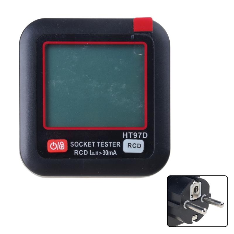 Digital Outlet Socket Checker Intelligent Leakage Detector Socket Tester Voltage Detector Ground Protections Detection
Digital Outlet Socket Checker Intelligent Leakage Detector Socket Tester Voltage Detector Ground Protections Detection