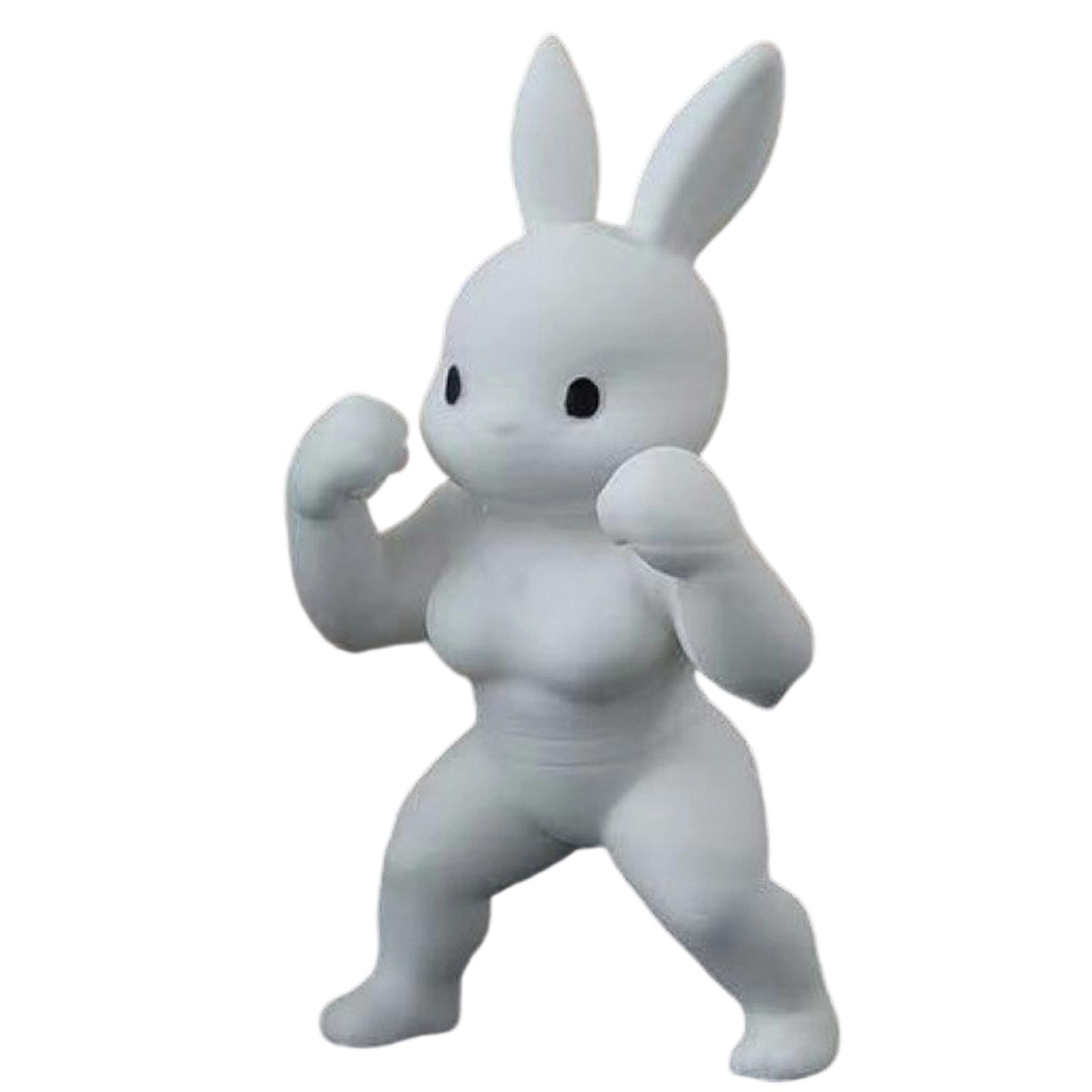 Easter Fitness Bunny 3D Printed Statue Decoration Bunny Ornament
Easter Fitness Bunny 3D Printed Statue Decoration Bunny Ornament