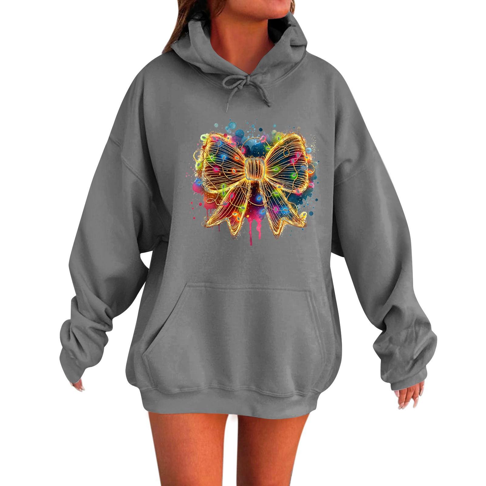 Women s Long Sleeve Oversized Drop Shoulder Sleeves Women s Hooded Plush Sweatshirt S
Women s Long Sleeve Oversized Drop Shoulder Sleeves Women s Hooded Plush Sweatshirt S