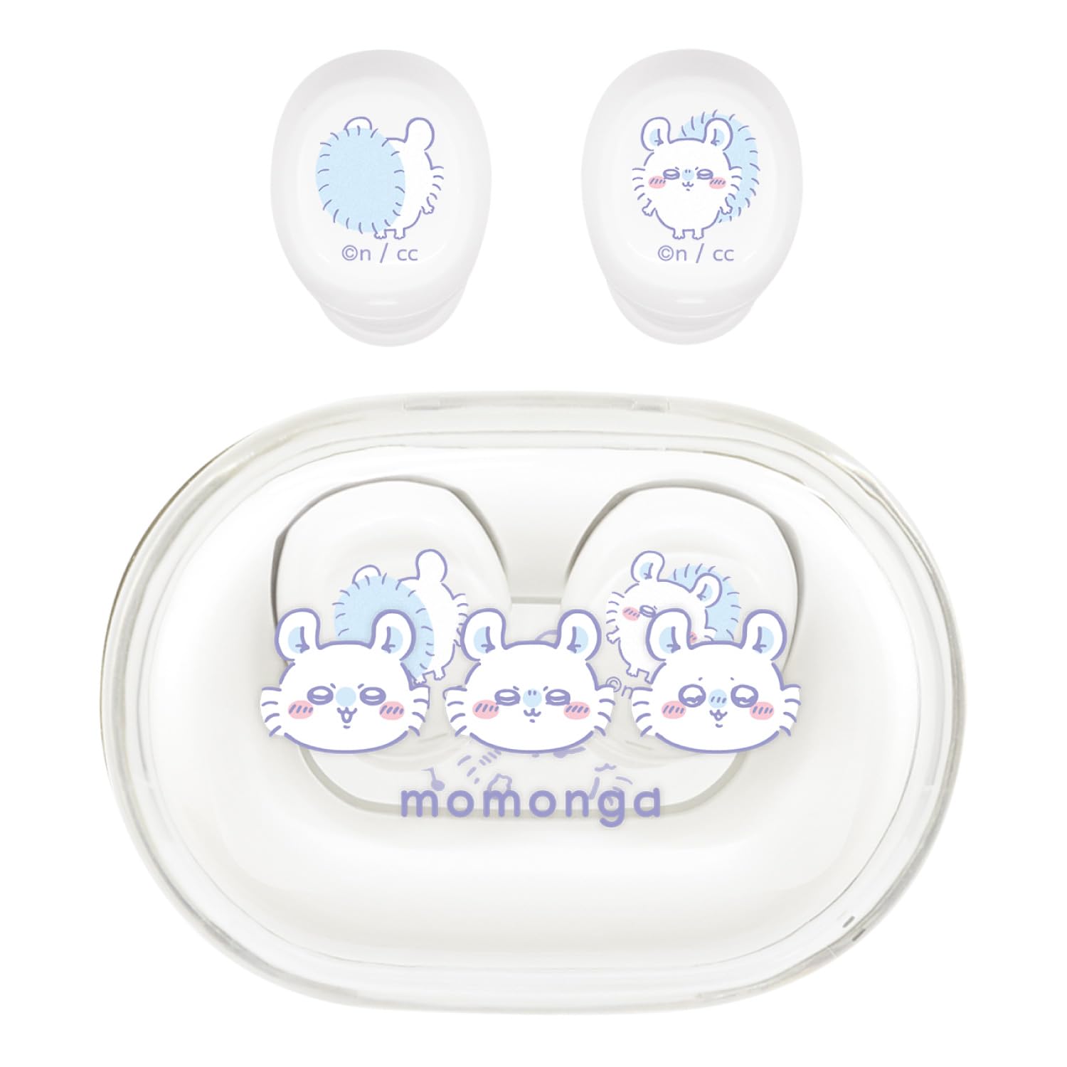 Gourmandise Chiikawa Completely Wireless Stereo Earphones Momonga CK-64D
Gourmandise Chiikawa Completely Wireless Stereo Earphones Momonga CK-64D