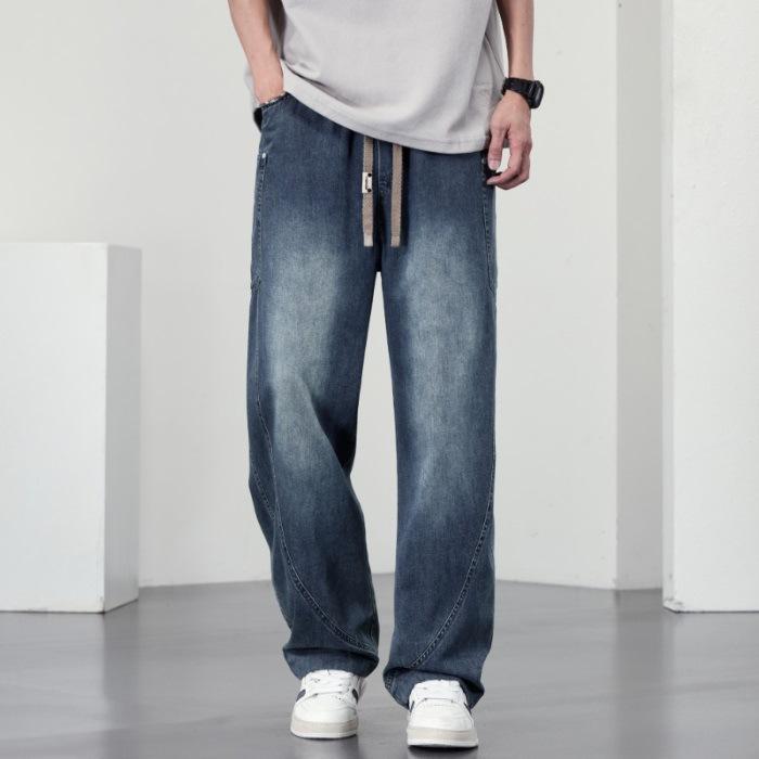 Новые американские джинсы-шаровары на весну и осень 3XL
Новые американские джинсы-шаровары на весну и осень 3XL