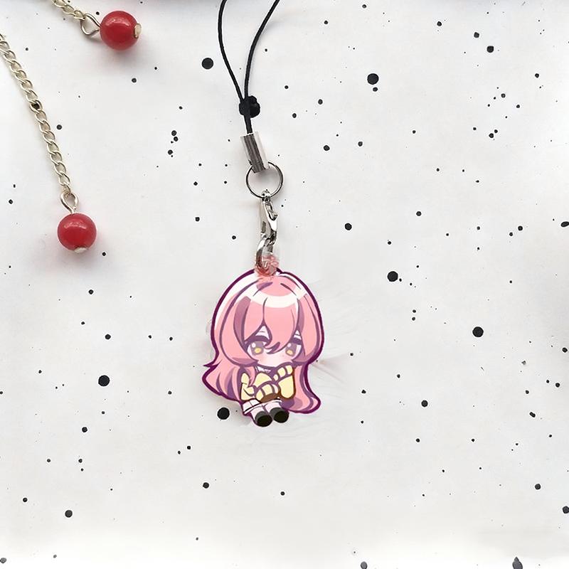 Anime YOU and ME and HER A Love Story Muko Aoi Cosplay Keychain Kawaii Acrylic Keyring Phone Chain Bag Ornament Decoration Props
Anime YOU and ME and HER A Love Story Muko Aoi Cosplay Keychain Kawaii Acrylic Keyring Phone Chain Bag Ornament Decoration Props