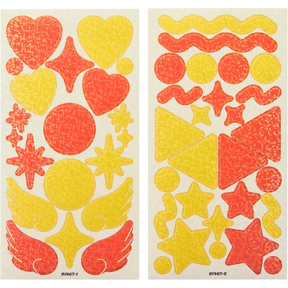 Plus Itooshi Decoration Stickers Orange Yellow FL-307CF for Fan Activities 91-467
Plus Itooshi Decoration Stickers Orange Yellow FL-307CF for Fan Activities 91-467
