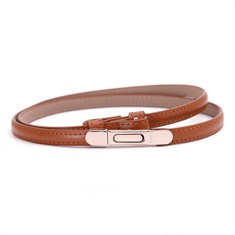 Luxury Ladies Slim Waist Belt Retro Adjustable Length Skinny Belt Spring Buckle Design Dress Belt for Dress Trousers Jeans Pants
Luxury Ladies Slim Waist Belt Retro Adjustable Length Skinny Belt Spring Buckle Design Dress Belt for Dress Trousers Jeans Pants