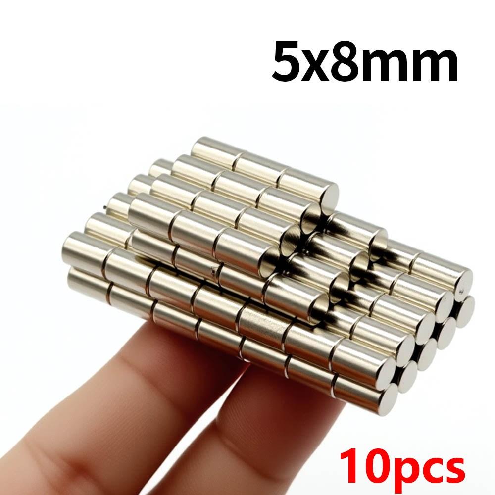 5x8mm Super Strong Neodymium Magnet N35 NdfeB Permanent Magnetic imanes Round Powerful Magnets Refrigerator Magnet
5x8mm Super Strong Neodymium Magnet N35 NdfeB Permanent Magnetic imanes Round Powerful Magnets Refrigerator Magnet