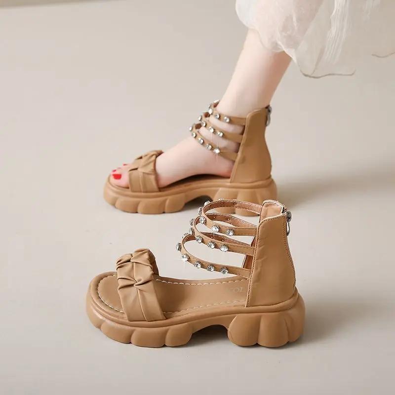 Модная обувь с открытым носком на молнии для женщин Лето 2025 Комфортная обувь VIP-предложения Оригинальные женские сандалии на распродаже Винтажная корейская повседневная обувь 40
Модная обувь с открытым носком на молнии для женщин Лето 2025 Комфортная обувь VIP-предложения Оригинальные женские сандалии на распродаже Винтажная корейская повседневная обувь 40