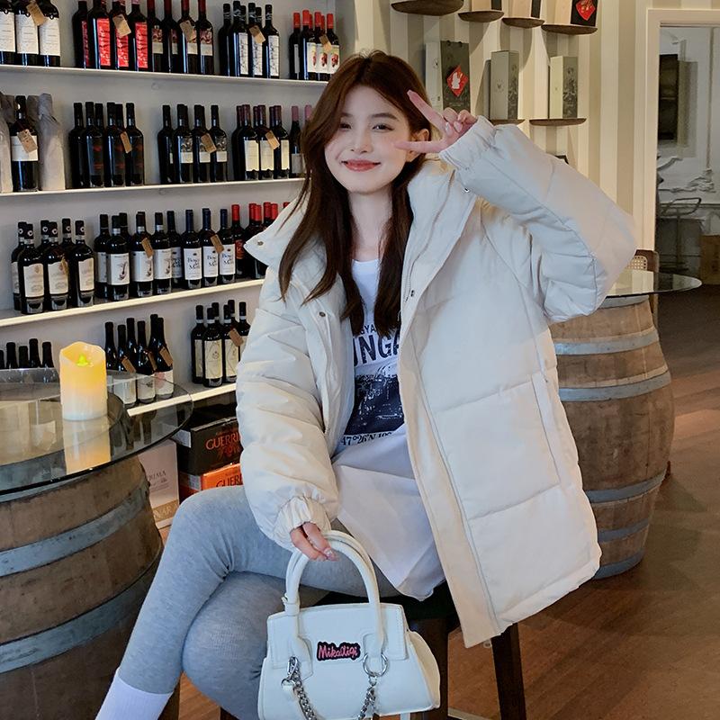 Women s stand-up collar hooded windproof fluffy warm cold loose short casual sports jacket high quality fabric cotton coat jacket S
Women s stand-up collar hooded windproof fluffy warm cold loose short casual sports jacket high quality fabric cotton coat jacket S