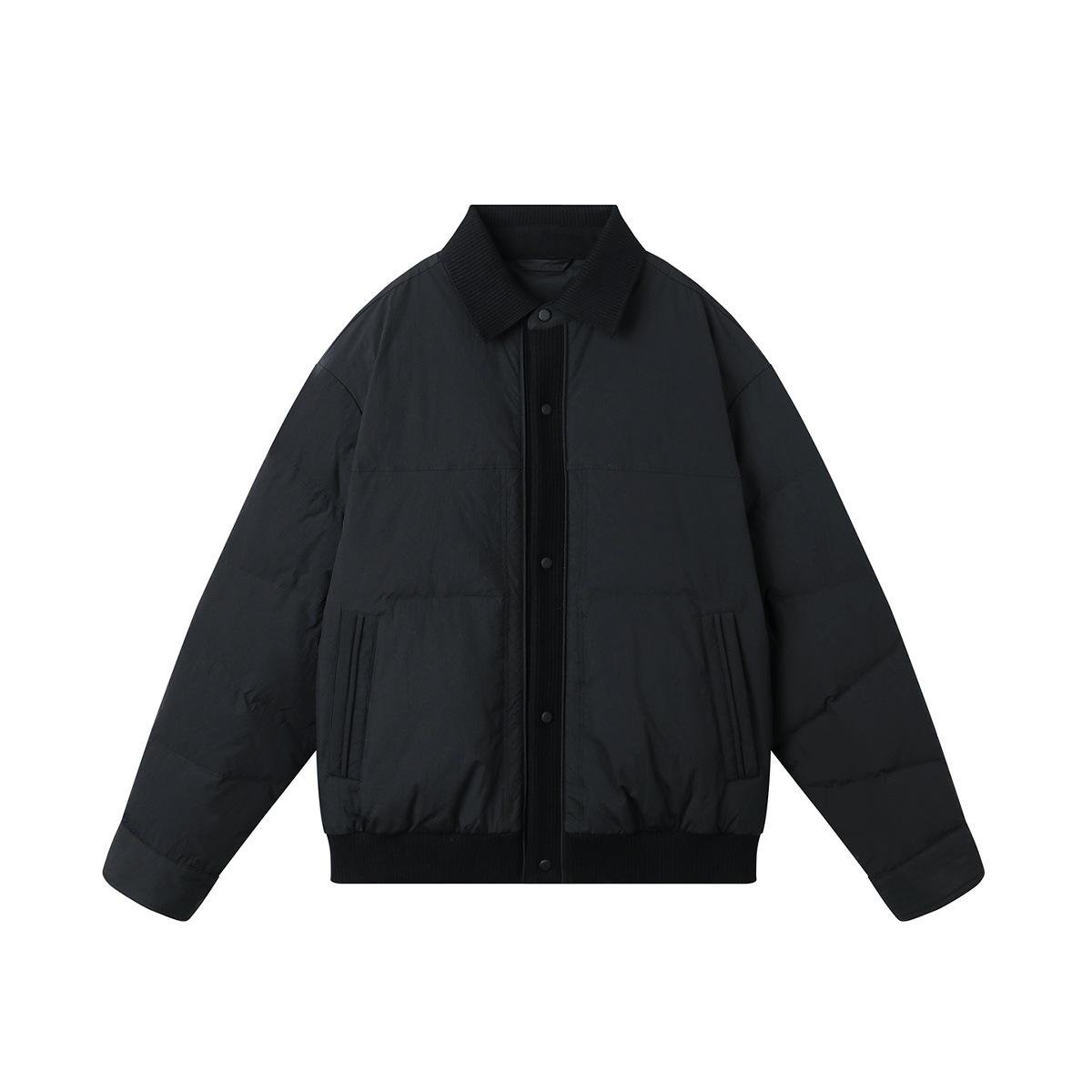 Men s 2025 Trendy Lightweight White Duck Down Puffer Jacket - Windproof, Loose Fit & Lapel Design 4XL (200-220 jin) чорний
Men s 2025 Trendy Lightweight White Duck Down Puffer Jacket - Windproof, Loose Fit & Lapel Design 4XL (200-220 jin) чорний