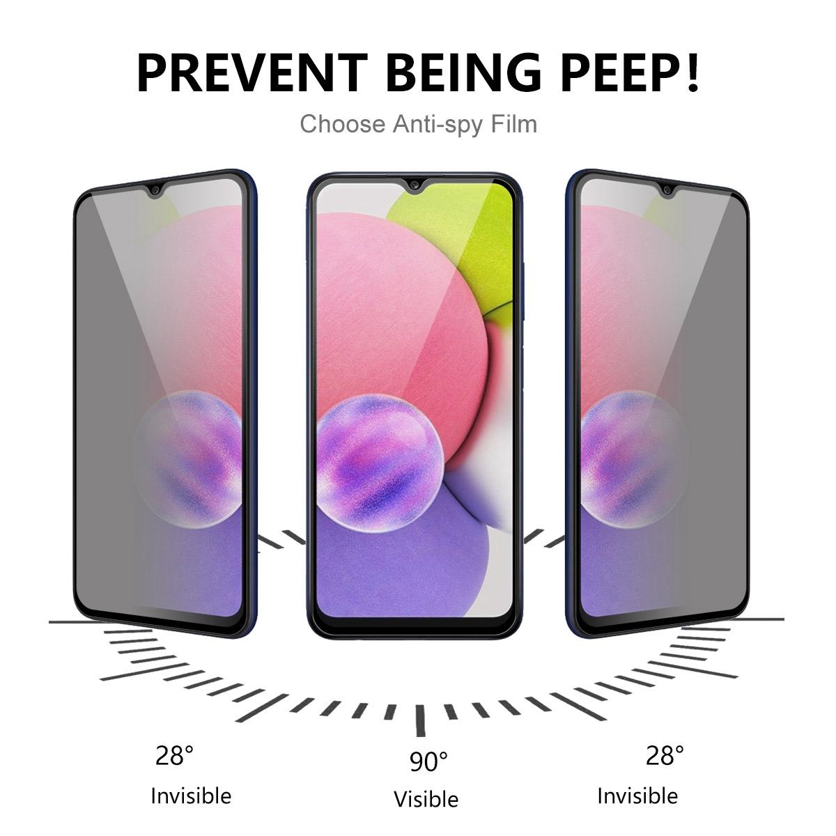 ENKAY HAT PRINCE For Samsung Galaxy F13 5G/A23 4G/5G (Global Version) 28 Degree Anti-spy Tempered Glass Film Anti-glare Full Screen Protector Type A
ENKAY HAT PRINCE For Samsung Galaxy F13 5G/A23 4G/5G (Global Version) 28 Degree Anti-spy Tempered Glass Film Anti-glare Full Screen Protector Type A