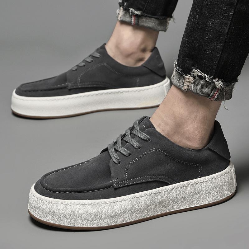 Men s shoes autumn breathable round head lace-up white shoes suede versatile thick baseplate shoes trendy brand daily casual shoes 38 жёлтый
Men s shoes autumn breathable round head lace-up white shoes suede versatile thick baseplate shoes trendy brand daily casual shoes 38 жёлтый